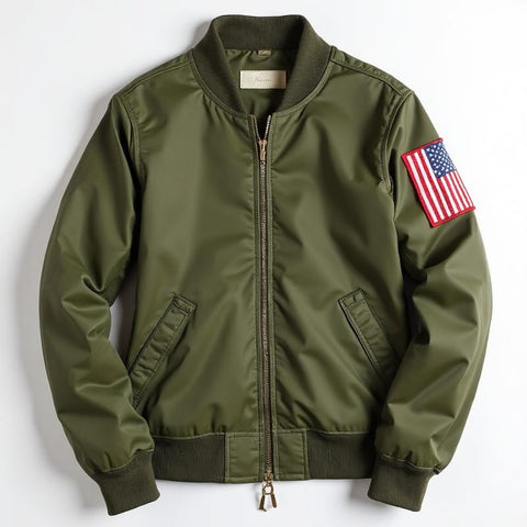 Veteran Bomber Jacket - Olive